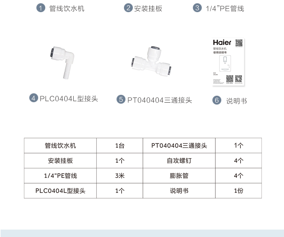 海尔管线机201说明书图片